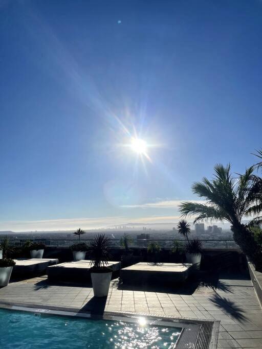 Luxury Highrise Condo Downtown La Los Angeles Extérieur photo
